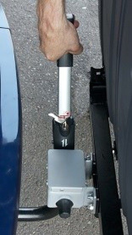 Cofre para bola TOWBOX V2 Gris 390 Ltrs.