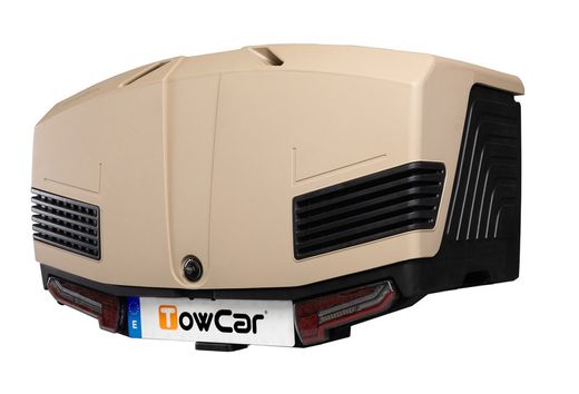 Cofre para bola TOWBOX V3 Beige camel
