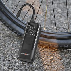 Compresor Aire 150PSI/2000mAh c/2 Bat Litio Recargable