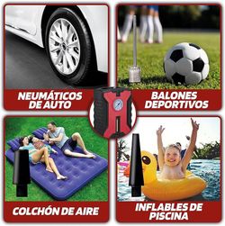 Compresor de aire para ruedas Coche Moto