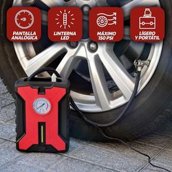 Compresor de aire para ruedas Coche Moto