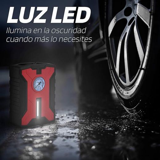 Compresor de aire para ruedas Coche Moto