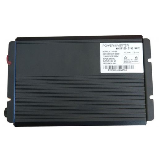 Convertidor de corriente de 12v a 220V 1000W