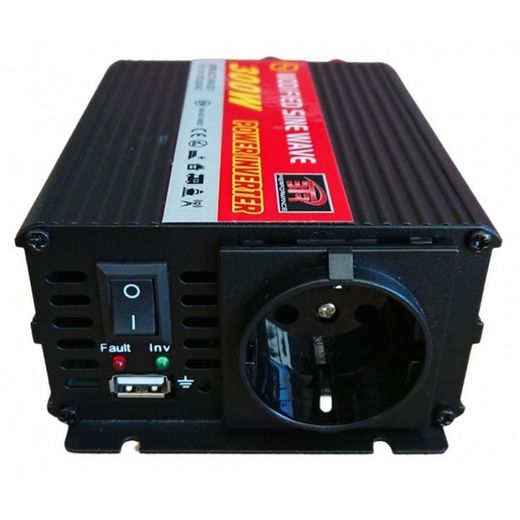 Convertidor de corriente de 12v a 220V 300W