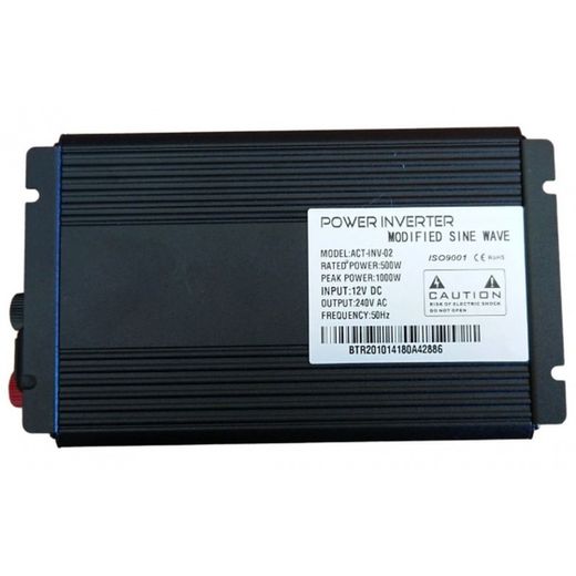 Convertidor de corriente de 12v a 220V 500W