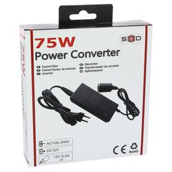 Convertidor de corriente de 220v > 12v  75w.