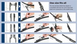 Escobilla lavaparabrisas Aerotwin de Bosch (Brazo OEM)
