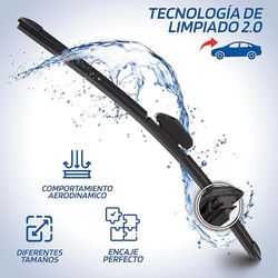 Escobilla Limpiaparabrisas Modelo "Aquan Ultra Flex"
