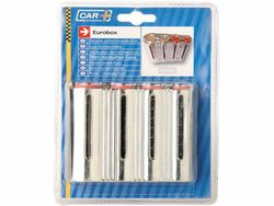 Estuche portamonedas metálico tipo taxista