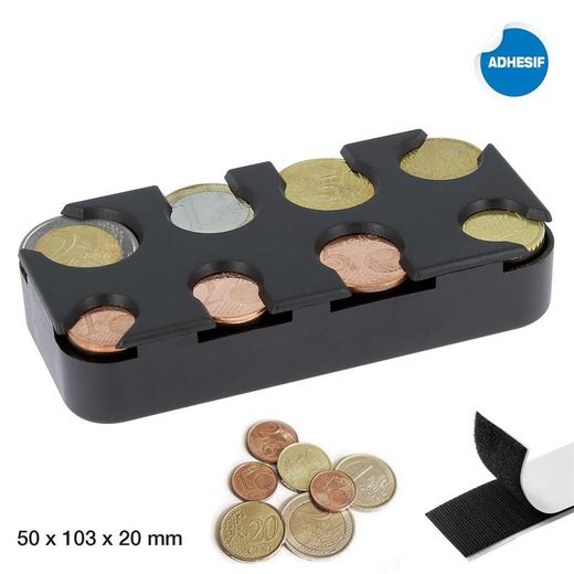 Estuche portamonedas plastico para taxistas