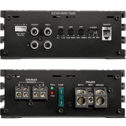 GZHA MINI TWO | Amplificador Compacto Clase D de 2 Canales | 550W Máx. | High-Efficiency