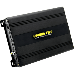 GZIA 200.2 | Amplificador de 2 Canales Clase A/B | 550W Máx. | Alta Potencia