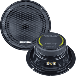 GZRC 165.2SQX-IV | Sistema de Altavoces Componentes 2 Vías SQ | 6.5" / 165mm | 120W RMS
