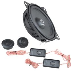 GZIC 400FX Sistema de altavoces de componentes de 2 vías de 100 mm/4″