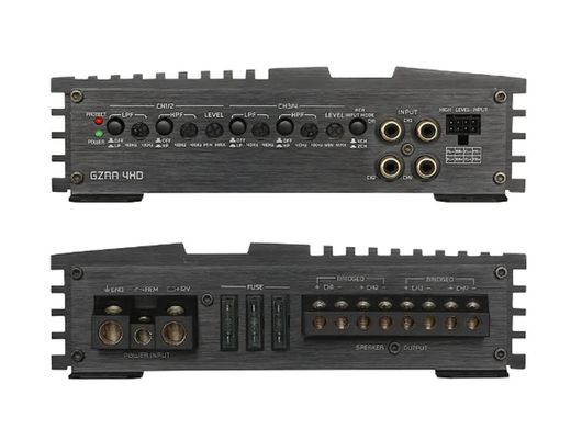 GZRA 4HD Amplificador de clase D de 4 canales 4 x 170WRMS a 4 ohm Radioctiv.