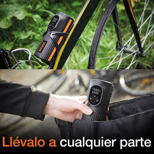 Inflador neumáticos OSRAM compacto recargable OTIR2000