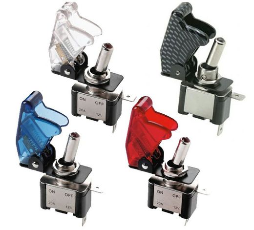 Interruptor Tuning "Top-Gun" con led rojo