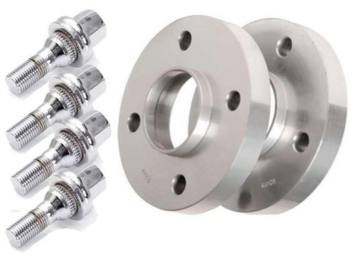 Jg.de Separadores doble centraje 16 mm. + tornillo plano Peugeot