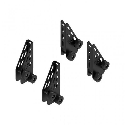 4 topes laterales de 10 cm para baca Evo Rack modular 941005