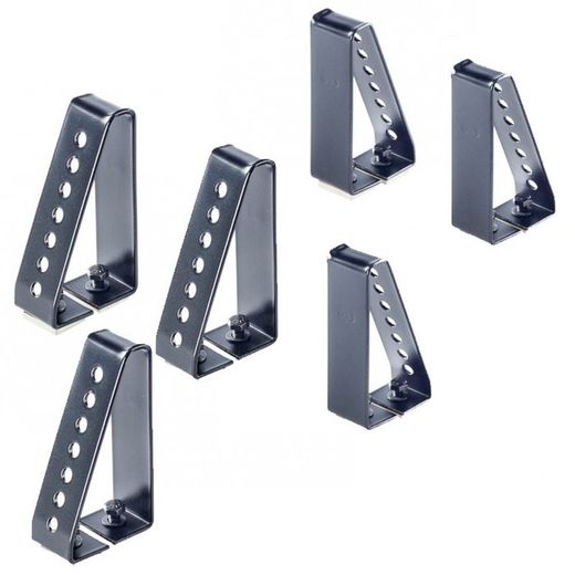 6 topes laterales de 10cm. para barras Alu-Cargo 941006