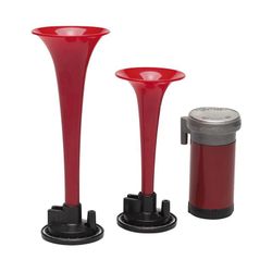 Juego de bocinas plastico 2 trompetas