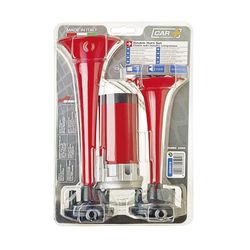 Juego de bocinas plastico 2 trompetas