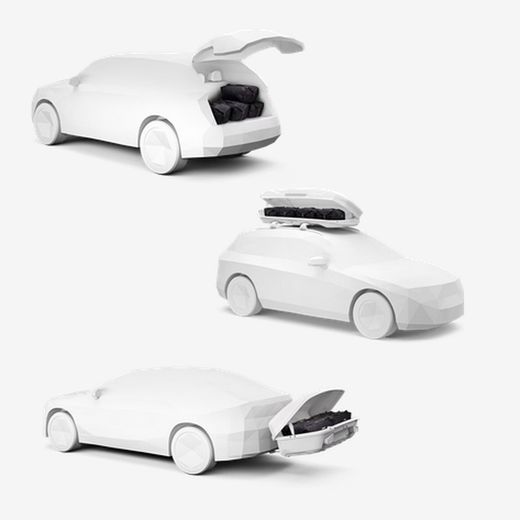 Accesorioa coche Juego de bolsa para baúl Thule Go pack 8006 de 4 bolsas New 2024 800604