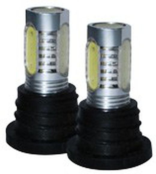 Juego de luces led estroboscopicas de policía blancos