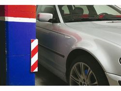 Juego de protectores para parking en 90º (2 uds.)