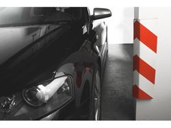 Juego de protectores para parking en 90º (2 uds.)