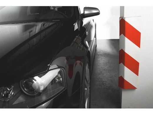 Juego de protectores para parking en 90º (2 uds.)