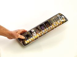 Juego de tiras de led para posicion 2x30 cm.