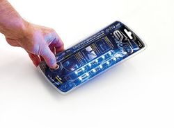 Juego de tiras de leds ultra brillante 2x10 cm