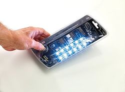 Juego de tiras de leds ultra brillante 2x20 cm
