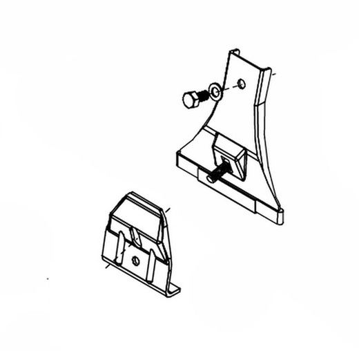 Kit de 4 soportes para vehículos vierteaguas