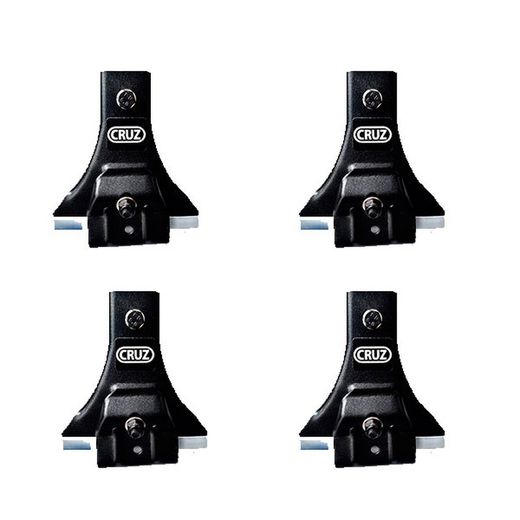 Kit de 4 soportes para vehículos vierteaguas