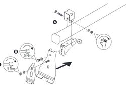 933-471 Kit 6 soportes M. Montero/Pajero 5p (00->06, 06->)