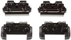 Barras WingBar Evo negra BMW X1 (E84) 10>15 con Railing