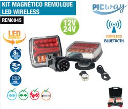 Kit luces magneticas para remolque con Wiriles