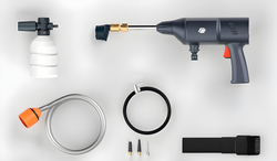 Kit Maleta Multiusos Car & Travel | Plataforma Caliber PowerSnap | Batería 15000 mAh | Cargador Inalámbrico y USB