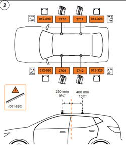 Barras Cruz Oplus ST para CX-5 II 2017> techo normal