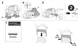 Barras WingBar Evo negras Panda III y 4x4 12> con railing