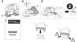 186092 Kit Thule Vectra SW03>08, Astra SW 04>06,Zafira 05>11