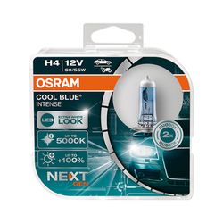 Lamparas Osram Cool Blue Intense 100% más de brillo, hasta 5000 K