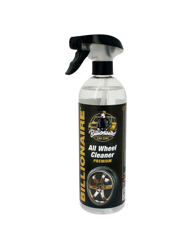 Billionaire All Wheel Cleaner Premium Spray Limpia Llantas Férrico para  Coche y Moto Disuelve Toda la Suciedad 750ml — Totcar