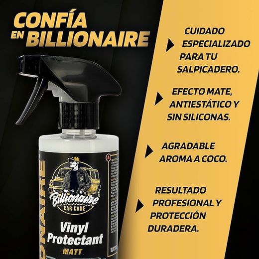 Limpiador y protector de tablíer y plasticos (mate) 500 ml.