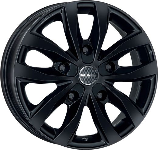 Llanta LOAD 5 marca Mak anclaje 5X118 diametro 15 (Ancho: 6.50 - ET: 55) Acabado Gloss black