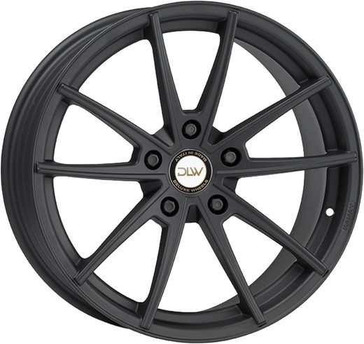 Llanta MANAY marca Dlw anclaje 5X120 diametro 19 (Ancho: 8.50 - ET: 25) Acabado Shiny black