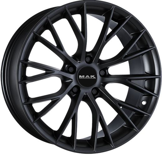 Llanta MUNCHEN marca Mak anclaje 5X120 diametro 18 (Ancho: 9.00 - ET: 20) Acabado Matt black