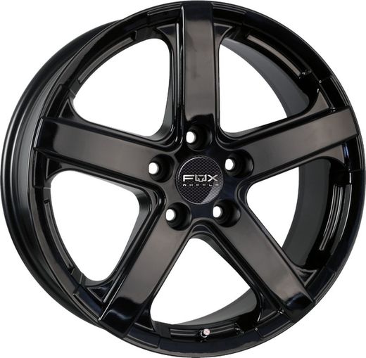 Llanta VIPER VAN marca Fox anclaje 5X118 diametro 16 (Ancho: 6.50 - ET: 50) Acabado Gloss black